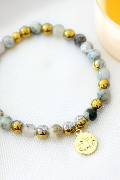 Moss Agate Bracelet