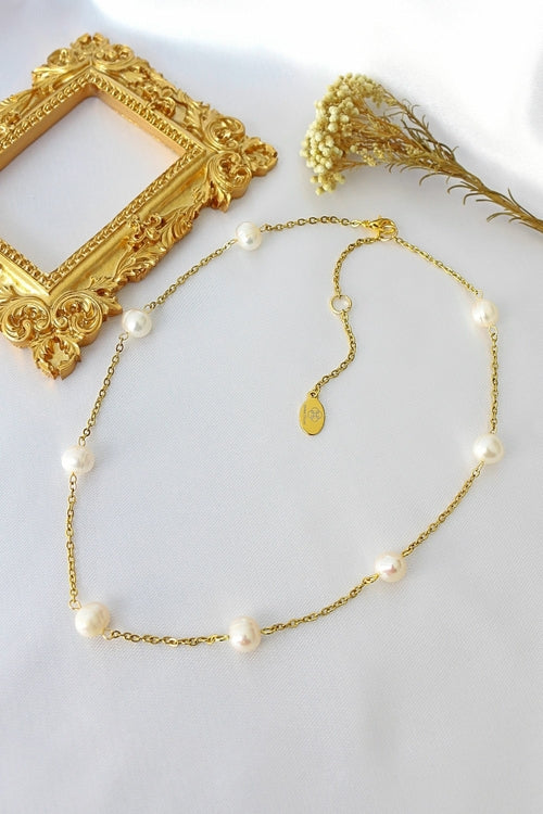 Baroque Freshwater Pearls Choker