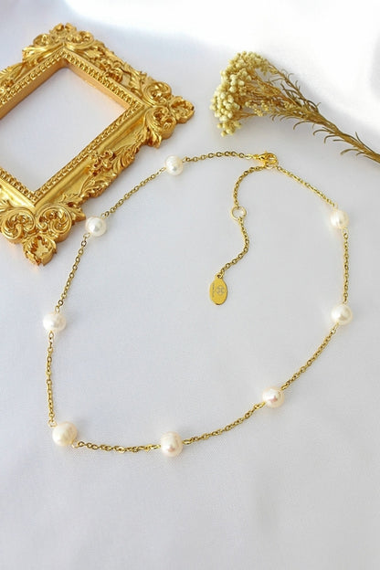 Baroque Freshwater Pearls Choker
