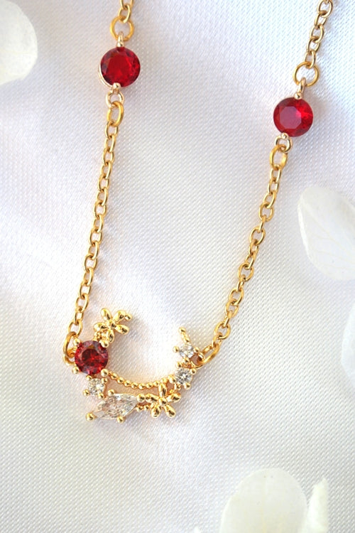 “Fairy Garden” Necklace | 24K