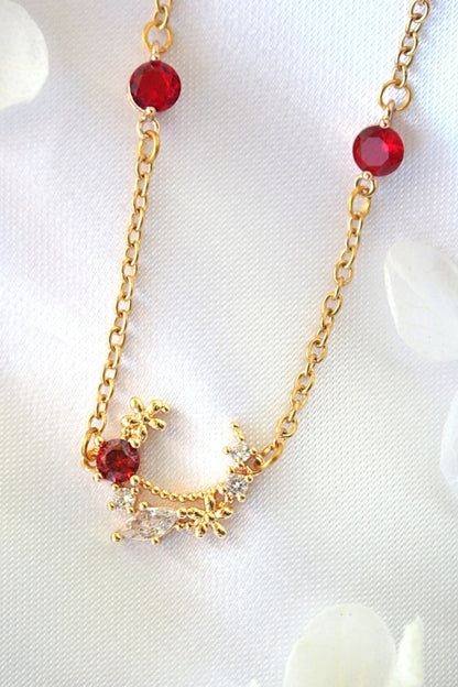 “Fairy Garden” Necklace | 24K